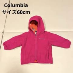 Columbia フード付きベビージャケット 60-70cm ピンクのサムネイル