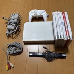 【動作確認済】wii 本体、周辺機器、ソフト6本のサムネイル