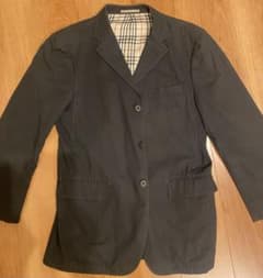 BURBERRY BLACK LABEL テーラードジャケット ブラックのサムネイル