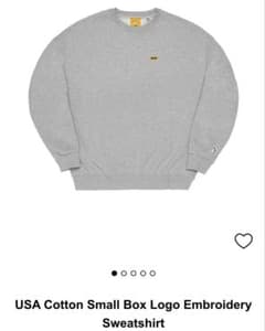 FR2 USA Cotton スモールボックスロゴ トレーナー Lグレー - メルカリ