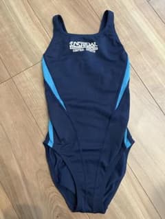 セントラルスポーツ スクール水着 ネイビー×ブルーのサムネイル