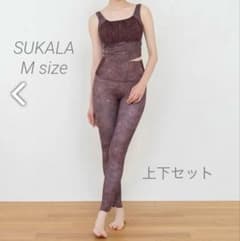 SUKALA ブルーミングフラワー ブラトップ レギンス 上下セット Mサイズ