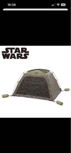 STAR WARS 迷彩柄ドーム型テント STAR WARS 迷彩柄ドーム型テント - メルカリ