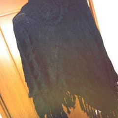 ポンチョ ブラックのサムネイル