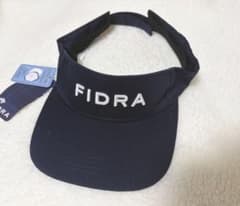【新品未使用】FIDRA ネイビー バイザー フリーサイズ　ゴルフのサムネイル