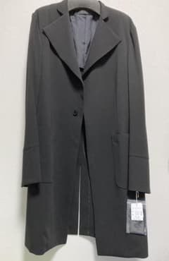 【S'YTE 】Gabardine CollarlessLong Jacketのサムネイル
