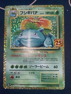 フシギバナ 25th ポケモンカード 002/025 sar sa psa フシギバナ 25th ポケモンカード 002/025 sar sa psa - メルカリ