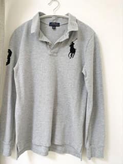 Polo Ralph Lauren 長袖ポロシャツ グレー L/G 14-16のサムネイル