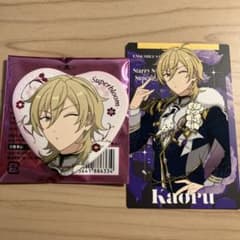 あんスタ スタフォニ 羽風薫 ハート缶バッジコレクション カード