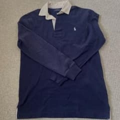 POLO RALPH LAUREN ネイビーラガーシャツ XSのサムネイル