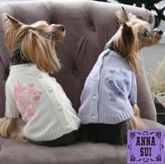 新品 ANNA SUI アナスイ ユニコーンニットカーディガン パープル Mのサムネイル