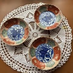 古伊万里 鳳凰文 輪花皿 3枚セット - メルカリ
