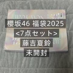 櫻坂46 福袋2025 <7点セット>【藤吉夏鈴】 櫻坂46 福袋2025 <7点セット>【藤吉夏鈴】 - メルカリ