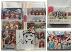 5등분의 신부 CD9장/Blu-ray 2점 정리 판매