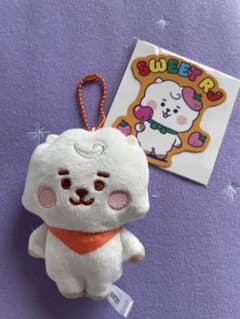 BT21 솜털 마스코트 RJ와 자석 시트