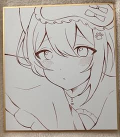 女の子 オリジナル イラスト アナログイラスト 手描きイラスト メイド