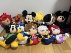 キングダムハーツ Lぬいぐるみ 11種セミコンプリート