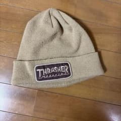 D*i様 THRASHER MAGAZINE ニット帽 ビーニー ベージュのサムネイル