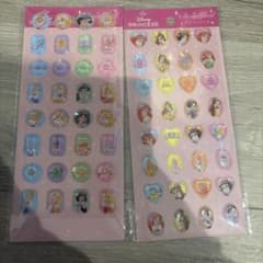 ディズニープリンセス シールセット 2シートのサムネイル