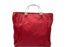 PRADA プラダ トートバッグ 三角ロゴ ナイロン レッド Y2K おまけ付き