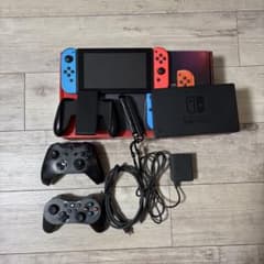 【コントローラー付き】ニンテンドースイッチ 本体のサムネイル
