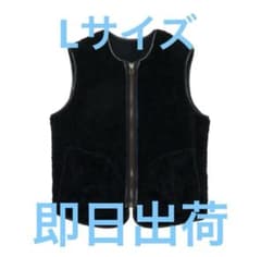 GDC Vegan Mouton Vest 木村拓哉 キムタク black - メルカリ
