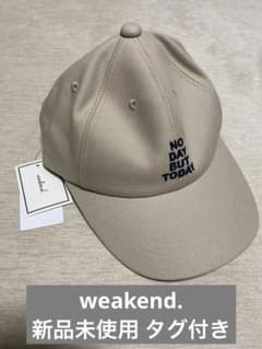 新品未使用 】新作weakend 深海 2025 ロゴキャップ beige - メルカリ