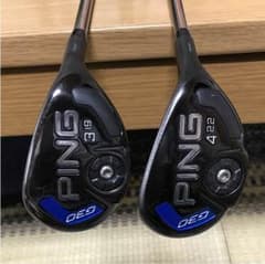 再値下げ致します。ピンG30ハイブリッド ユーティリティ U3 U4 2本セットのサムネイル