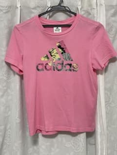 ★クリスマスセールUSED adidas ピンク TシャツA/Sのサムネイル