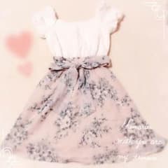 専用♡花柄ドッキングワンピース♡MiiA♡のサムネイル