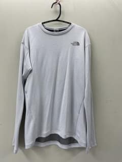 THE NORTH FACE ライトグレー 長袖Tシャツ Sのサムネイル