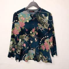 詩仙堂 ちりめん By Hitoshi シャツ ブラウス 総柄 トップス - メルカリ