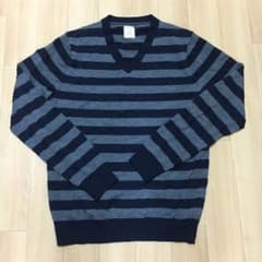 GAP ギャップ ウールセーター ボーダー ニット スウェットのサムネイル