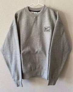 Nike x Stussy グレー スウェット L - メルカリ
