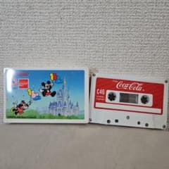 ディズニーランド 5周年記念！ コカ・コーラ カセットテープ ミッキー