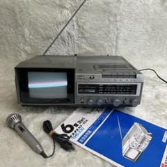 National ナショナル TH6-X30 ブラウン管TV付ラジカセ 動作品 - メルカリ