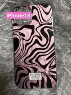 iPhone13 ケース ピンクゼブラ柄 韓国風のサムネイル
