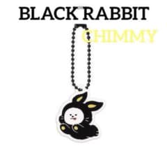 공식 BT21 블랙 래빗 [CHIMMY] 아크릴 매력 키링