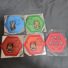 スクエニカフェ ドラゴンクエストXI S DQ11S コースター 5種セット