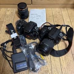 SONY α700 α100 デジタル一眼レフカメラ ２台 SONY α700 α100 デジタル一眼レフカメラ 2台 - メルカリ
