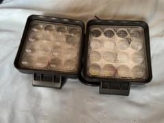 48W LEDワークライト 超高輝度作業灯 屋内外照明 防塵・防水　2個セットのサムネイル