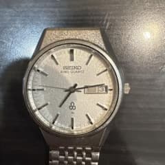 미품 SEIKO 킹 쿼츠 0853-8021-G 남성 시계