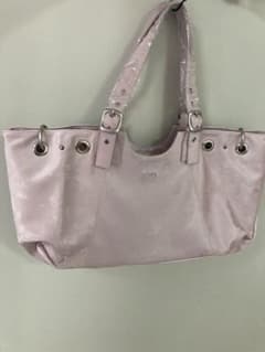 hieta 薄紫 サテン トートバッグ - メルカリ