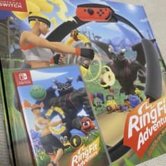 【美品】リングフィットアドベンチャー　フルセット　Nintendo Switchのサムネイル