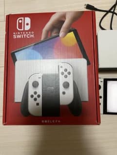 Nintendo Switch 有機ELモデル ホワイト 本体のサムネイル
