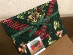 クリスマス柄　テーブルクロス　新品未使用のサムネイル