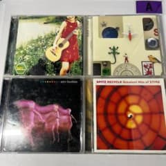 스피츠 CD 앨범 4장 세트 벌꿀 하야카 색색의 RECYCLE