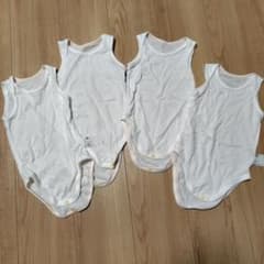 ユニクロ肌着　80cm 　4枚セットのサムネイル