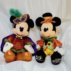 30周年　ディズニー ハロウィン 2013 ミッキー ぬいぐるみ 2体セットのサムネイル