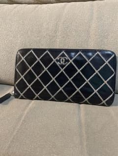 CHANEL ワイルドステッチ ラウンドファスナー 長財布のサムネイル